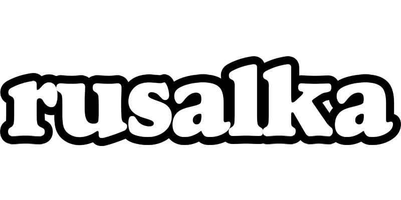 Rusalka panda logo