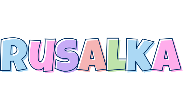 Rusalka pastel logo