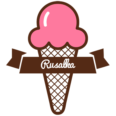 Rusalka premium logo