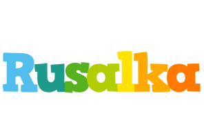 Rusalka rainbows logo