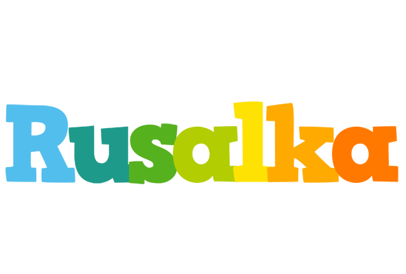 Rusalka rainbows logo