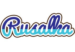 Rusalka raining logo