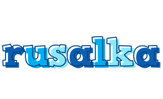 Rusalka sailor logo