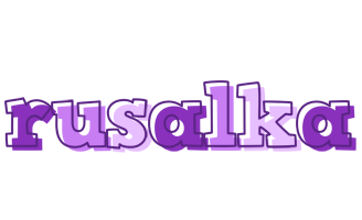 Rusalka sensual logo