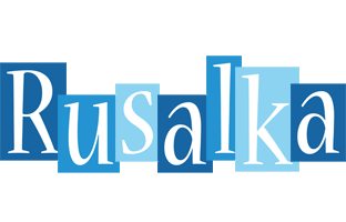 Rusalka winter logo