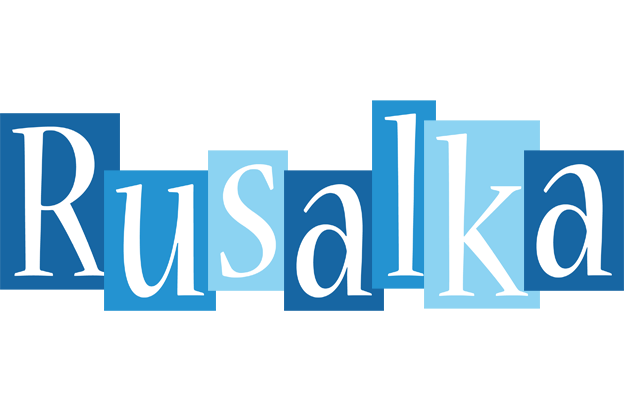Rusalka winter logo