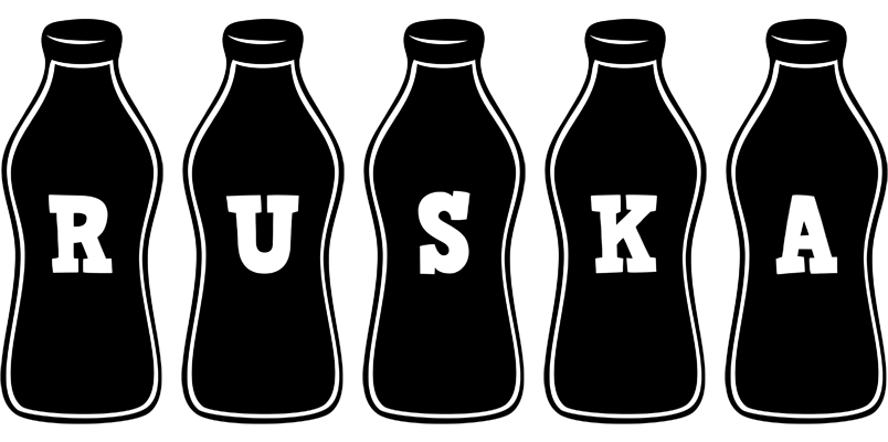 Ruska bottle logo