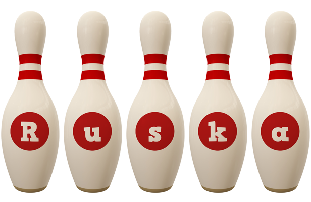 Ruska bowling-pin logo