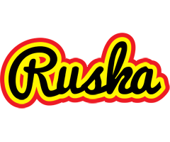 Ruska flaming logo