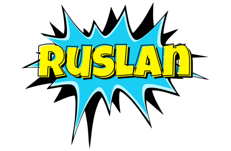 Ruslan amazing logo