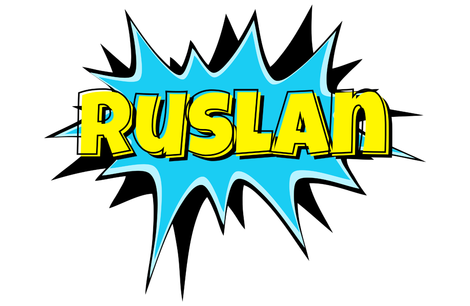Ruslan amazing logo