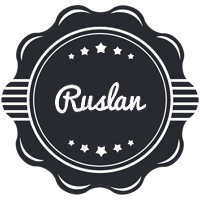 Ruslan badge logo