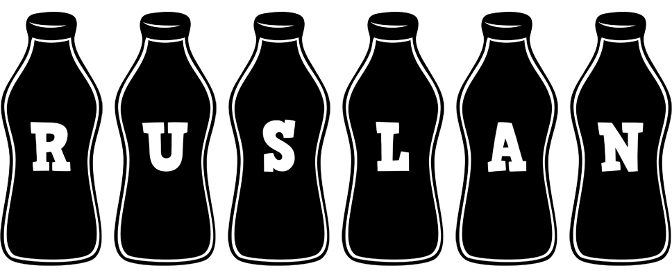 Ruslan bottle logo