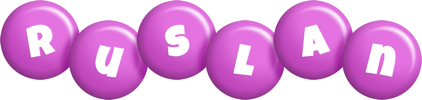 Ruslan candy-purple logo