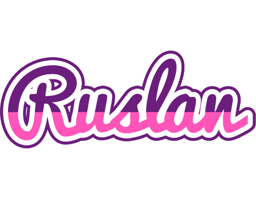 Ruslan cheerful logo