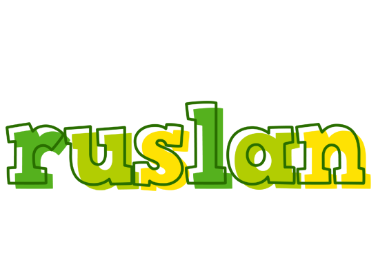 Ruslan juice logo