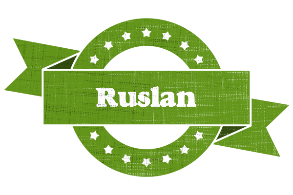 Ruslan natural logo