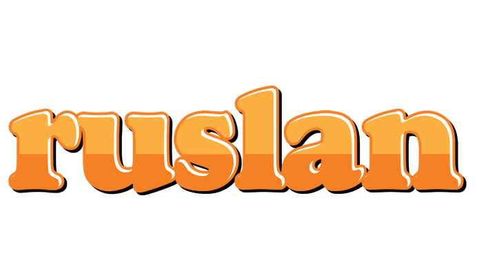 Ruslan orange logo