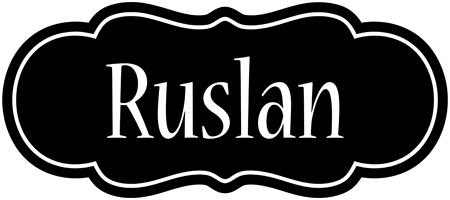 Ruslan welcome logo