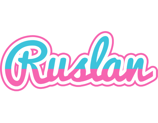 Ruslan woman logo