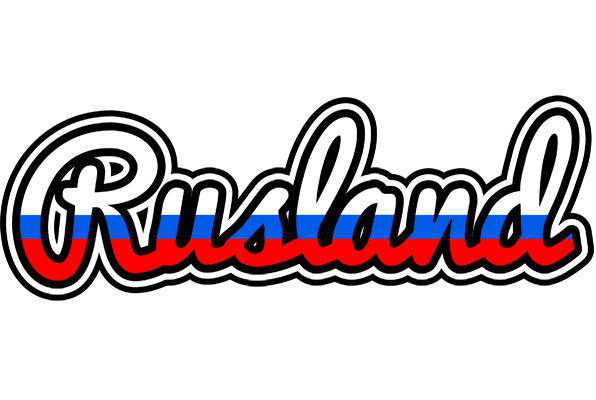 RUSLAND logo effect. Colorful text effects in various flavors. Customize your own text here: https://www.textgiraffe.com/logos/russia/