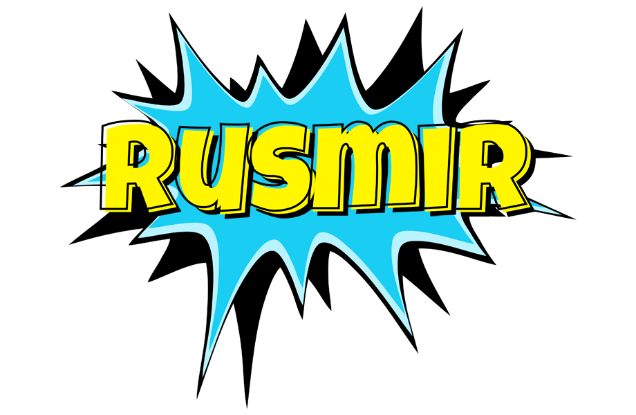 Rusmir amazing logo