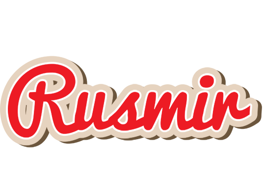 Rusmir chocolate logo