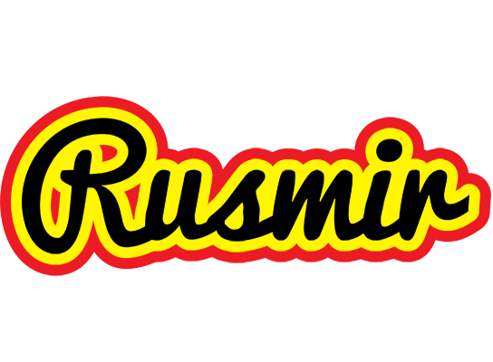 Rusmir flaming logo