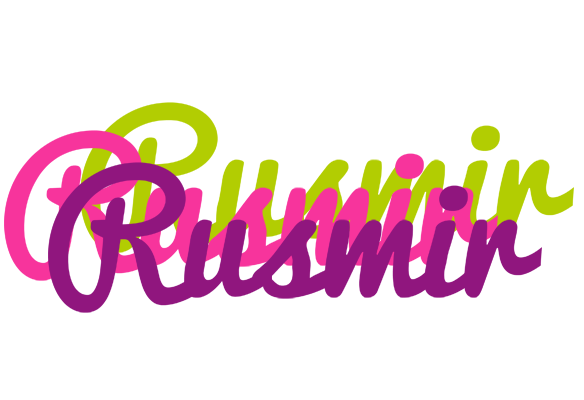 Rusmir flowers logo