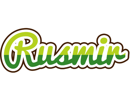 Rusmir golfing logo