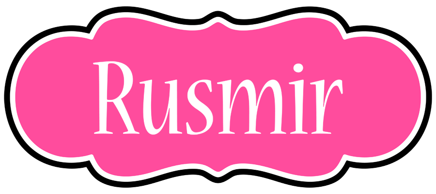 Rusmir invitation logo