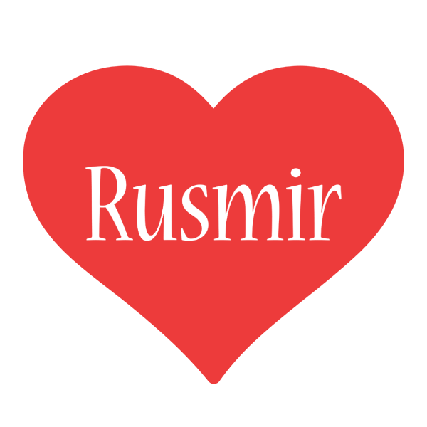 Rusmir love logo