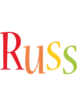 Russ birthday logo