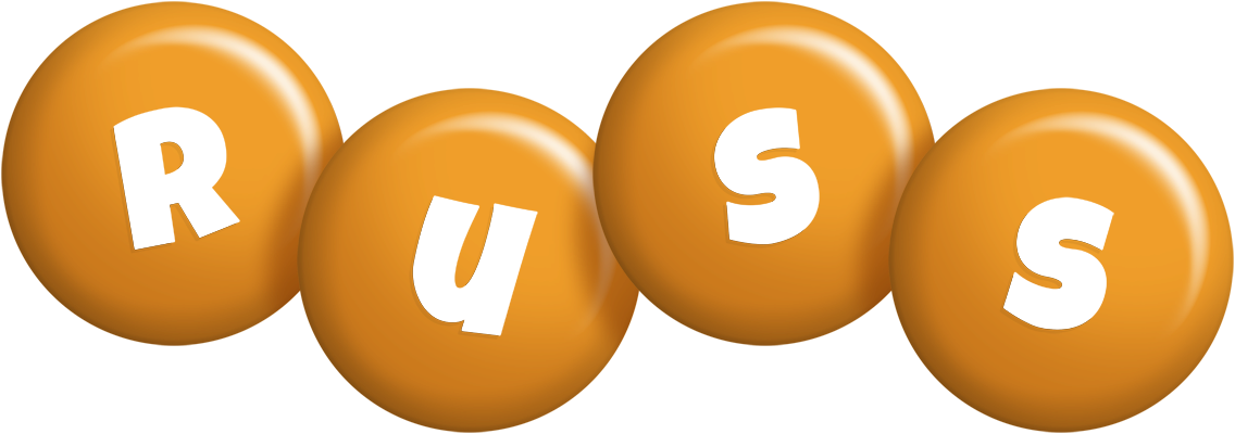 Russ candy-orange logo