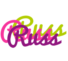 Russ flowers logo