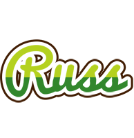 Russ golfing logo