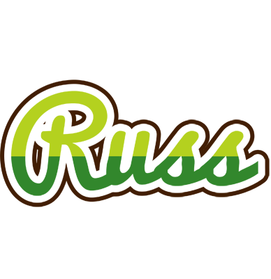 Russ golfing logo