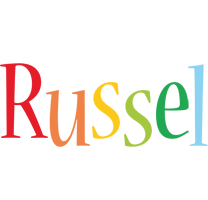 Russel birthday logo