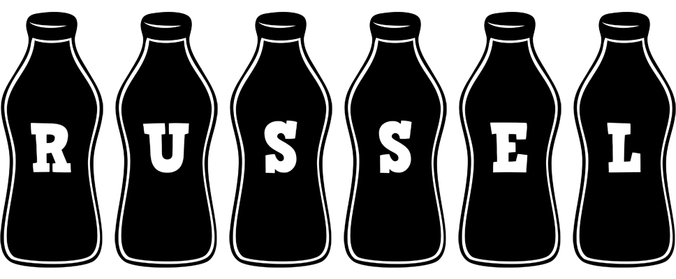 Russel bottle logo