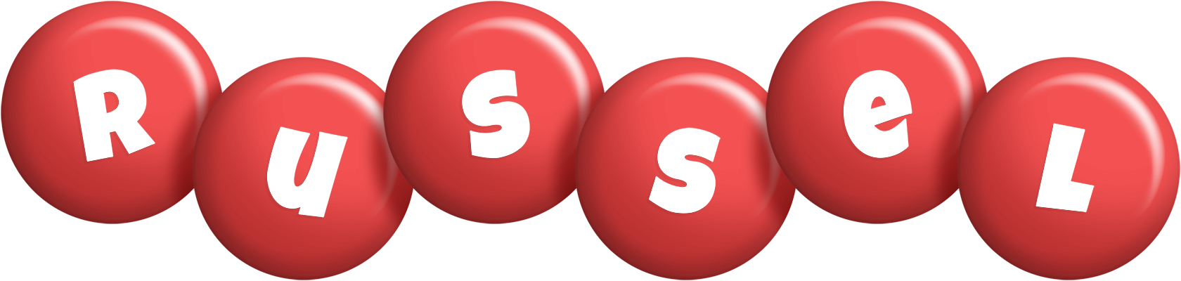 Russel candy-red logo