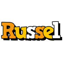 Russel cartoon logo
