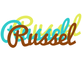 Russel cupcake logo