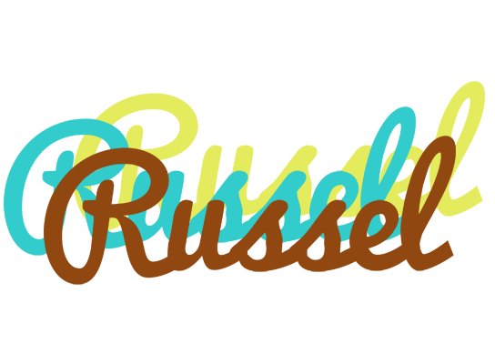 Russel cupcake logo
