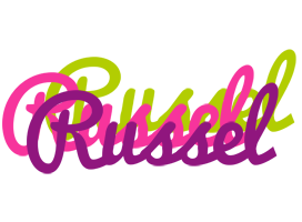 Russel flowers logo