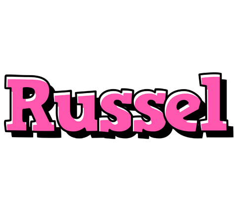 Russel girlish logo