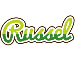 Russel golfing logo