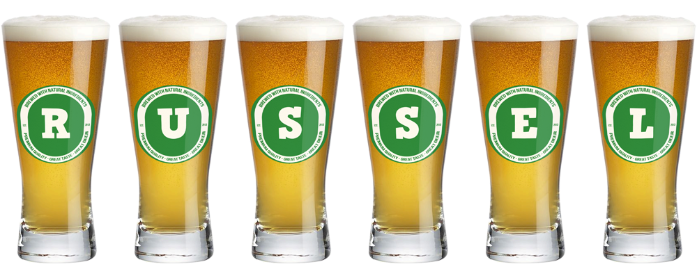 Russel lager logo