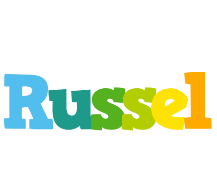Russel rainbows logo