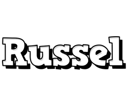Russel snowing logo