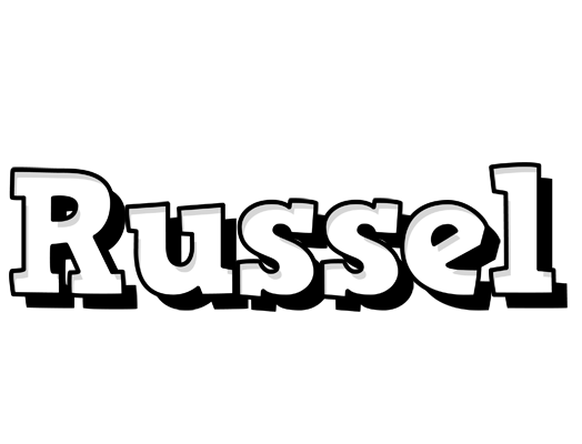 Russel snowing logo